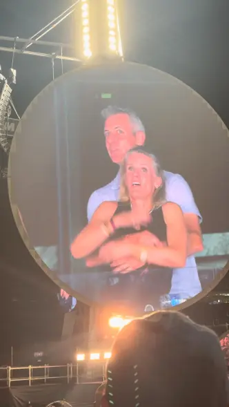 Coldplay’s ‘kiss cam’ zeroes in on mortified tech CEO Andy Byron and alleged HR-chief mistress Kristin Cabot