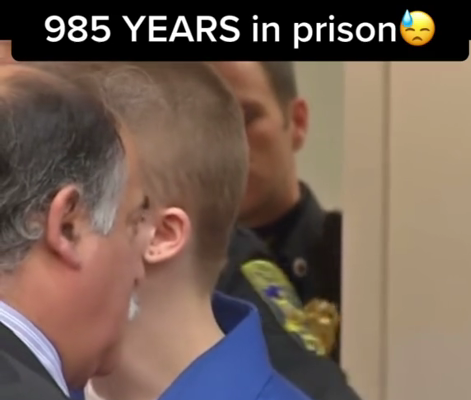 Teen Sentenced to 985 Years in Prison — Courtroom Reaction Goes Viral