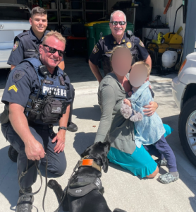Grandma and Puppy Help Grandson Hide From Police — Officers Couldn’t Believe It
