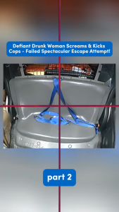 Defiant Drunk Woman Screams, Kicks Cops After Failed “Epic Escape Attempt” — Internet Is Loving It