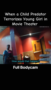 Child Predator Terrifies Young Girl Inside Movie Theater Before Audience Intervenes