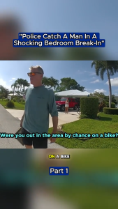 Police Catch a Man in a Shocking Bedroom Break-In