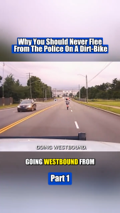 This Is Why You Should Never Flee From the Police on a Dirt Bike — Internet Can’t Stop Laughing