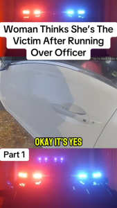 Woman Thinks She’s the Victim After Running Over a Cop — Internet Can’t Even