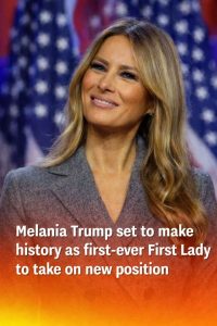 A Historic First: Melania Trump Takes On Role No First Lady Has Held Before