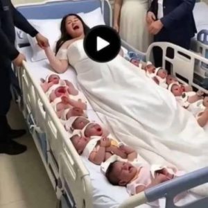 A 23-year-old woman gives birth to !4 children in… See More